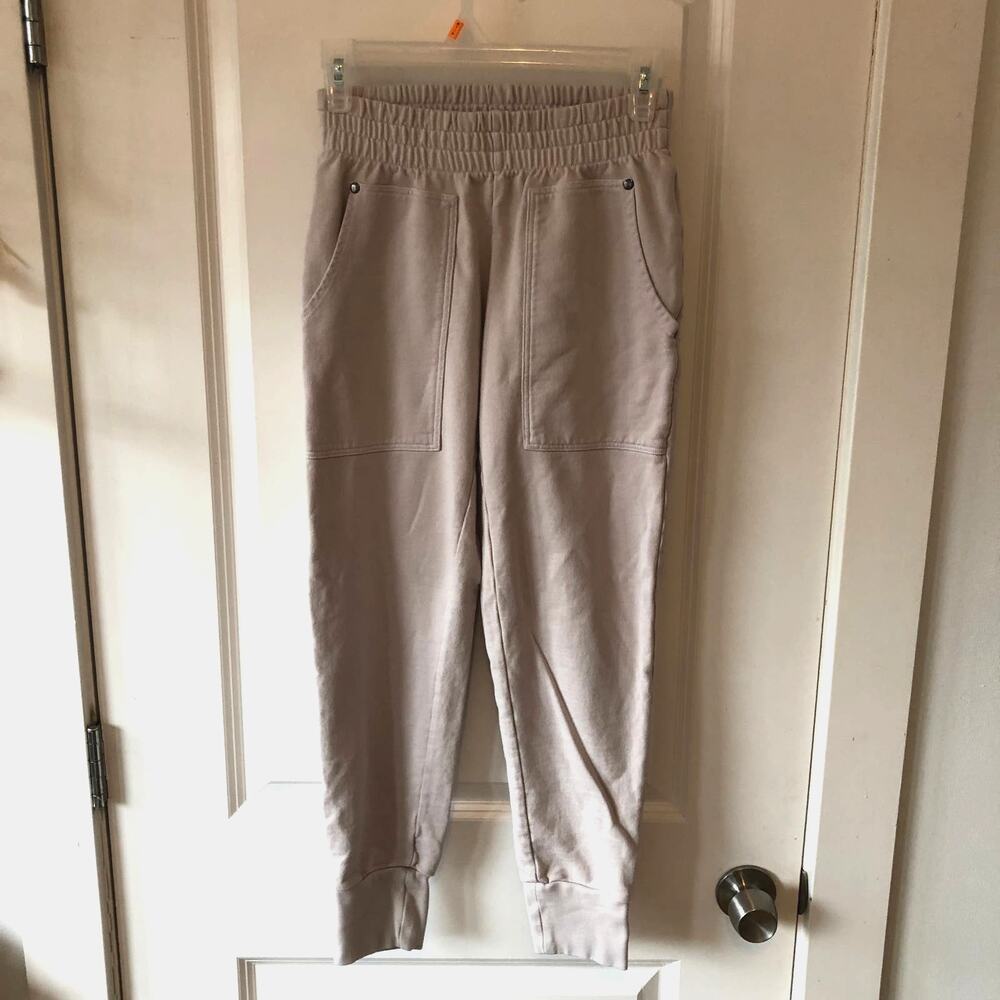 Heroine Sport Women's Henley Sweatpants size XS NWOT's Cement Gray $138